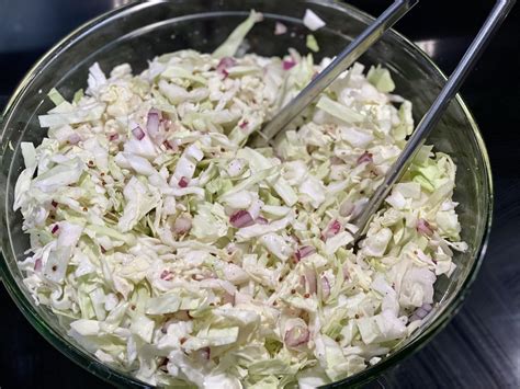 Shredded Cabbage Salad