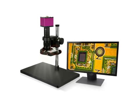 High Digital Autofocus Inspection Measuring Video Microscope For PCB