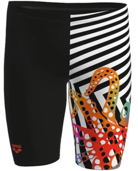 Arena Men S Crazy Octopus Jammer Black Multi