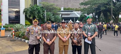 BUPATI DAN FORKOPIMDA MBD HADIRI RAKORNAS KEPALA DAERAH DAN FORKOPIMDA