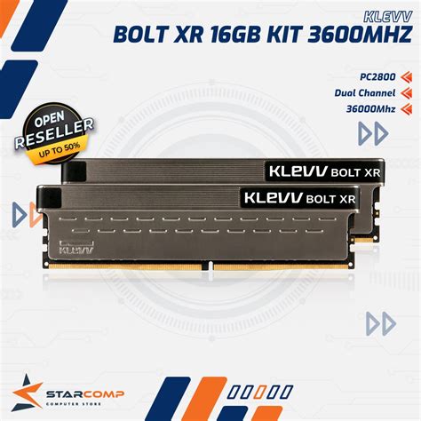 Jual Klevv Ddr Bolt Xr Series Pc Mhz Dual Channel Gb X Gb