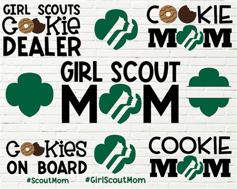 Girl Scouts Svg Bundle Girl Scout Mom Girl Scout Trefoil Etsy