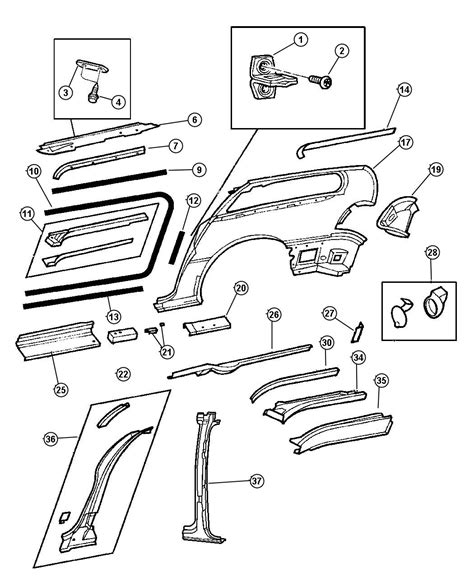 Chrysler Town And Country Sliding Door Parts