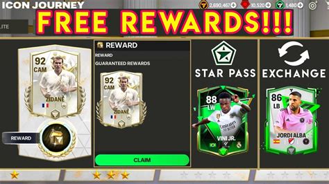 New Event In Fc Mobile Free Ovr Zidane Star Pass Rewards And