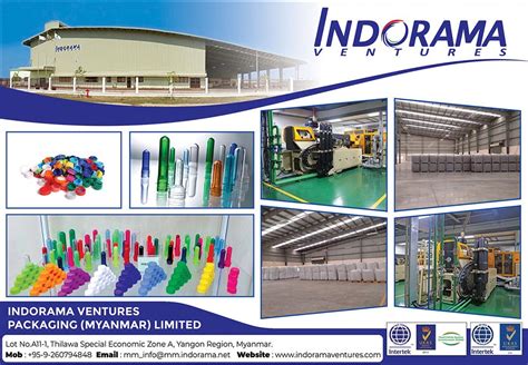 Indorama Ventures Packaging Myanmar Ltd Myanmar Yellow Pages