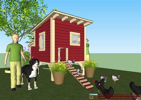 6 X 8 Chicken Coop Plans Learn How Build Small Chicken Coop