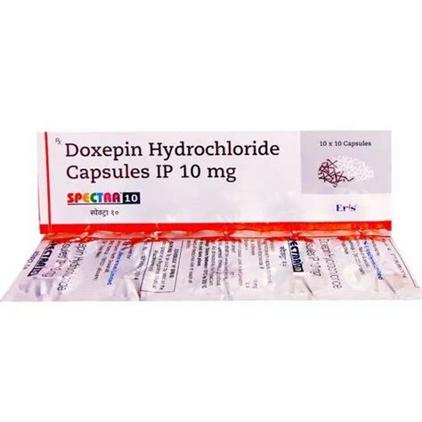 Doxepin Mg Sun Pharmaceutical Industries Ltd Treatment Treats