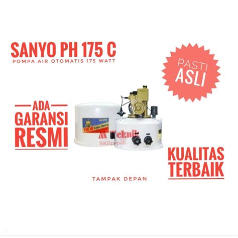 Jual Pompa Air Sanyo Ph C Otomatis Tangki Bawah Watt Automatic