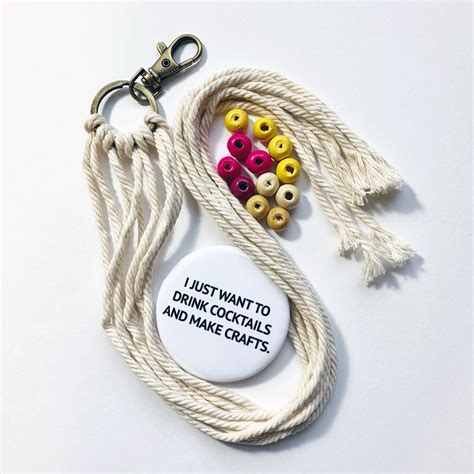 Make a Macramé Keychain — Distill Creative