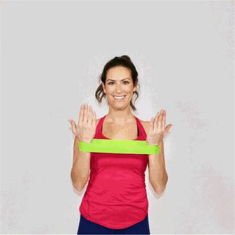 Shoulder Press with Band by Patrick B. - Exercise How-to - Skimble