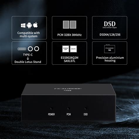 Snapklik Fx Audio Fx Khz Dac Decorder Usb C To Rca Digital