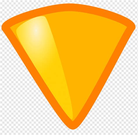 Rectangle Down Arrow Angle Rectangle Orange Png Pngwing