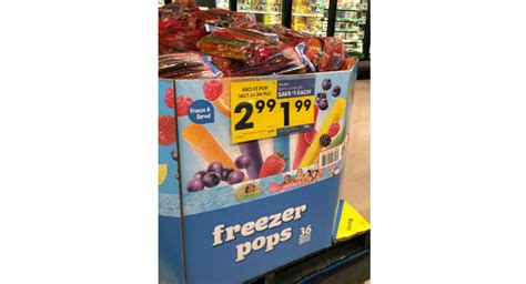 Get Kroger Freezer Pops For Just 1 99 Right Now Kroger Krazy