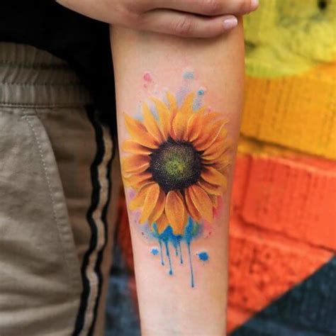 Sunflower Shoulder Tattoo Ideas | Best Flower Site