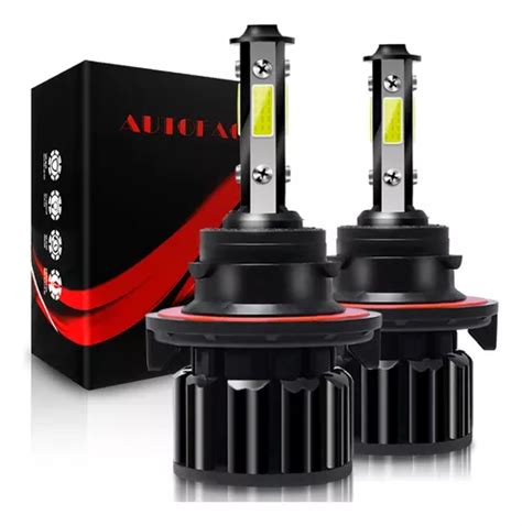 Kit De Focos Led H4 H13 9007 9004 Para Luz Alta Y Baja Meses Sin