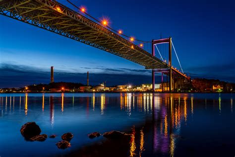 4k 5k Gothenburg Sweden Houses Rivers Bridges Hd Wallpaper