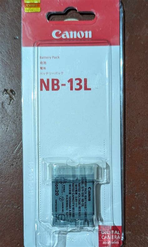 Canon Nb L Lithium Ion Battery Pack Charger New Unsealed