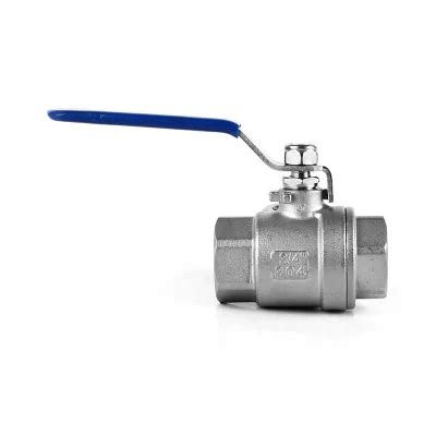 Stainless Steel Float Ball Valve 2PC Thread Industrial Valves With