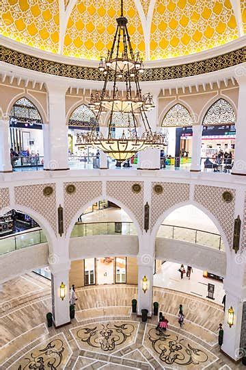 Interior View Of Dubai Mall World S Largest Shopping Mall Editorial