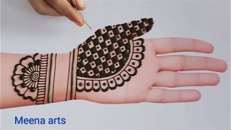 Mehndi Lagane Ka Sabse Asaan Tarika Easy And Simple Mehandi Design