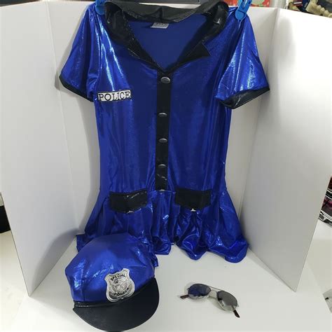 Spirit Halloween Police Chief Costume Girls Size Medi Gem