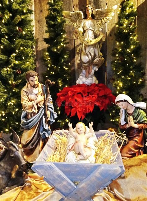 Manger Scene Stock Image Image Of Tradition Person 265069949