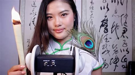 Asmr~traditional Chinese Ear Cleaning🦻🍃whispered Youtube