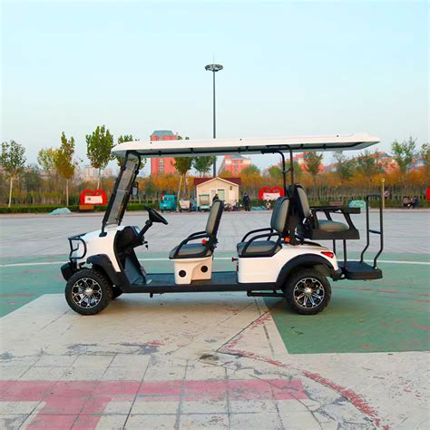 Yuanhai Seats Electric Lifted Golf Cart Hunting Car With Powerful Ac