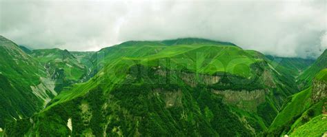 Gr Ne Berge Panorama Stock Bild Colourbox