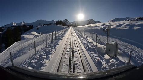 The Steepest Funicular Railway Stoosbahn Youtube