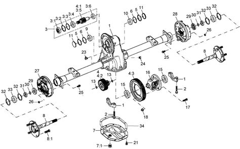 Ezgo Txt Rear Axle Diagram