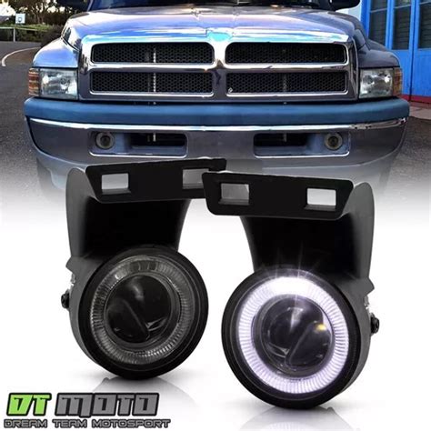 Par Faros Niebla Ahumado Led Dodge Ram R T L Meses Sin