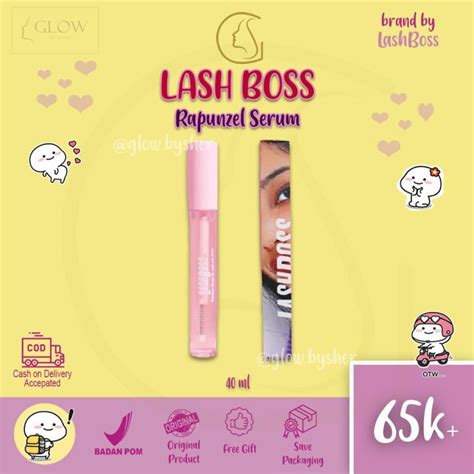 Lashboss Eye Lash And Blow Rapunzel Serum Alis Bulu Mata Ml Lazada