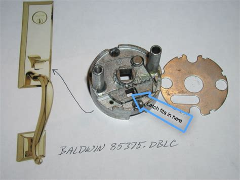 Baldwin Lock Set Replacement Parts