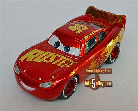 Mattel Disney Pixar Cars Diecast Lightning Mcqueen Rust Eze Racing Centre 1 55 Cinéma Tv