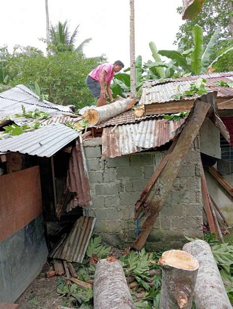 Ilang Bahay Mula Sa Probinsya Ng Agusan Del Norte Nasira Dahil Sa