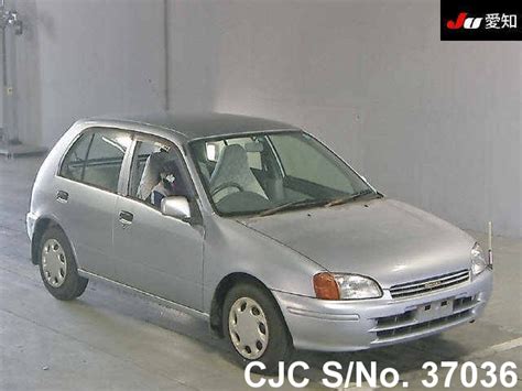 1996 Toyota Starlet Silver For Sale Stock No 37036 Japanese Used