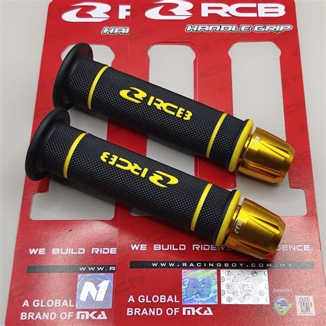 Handgrip Grip RCB Racing Original HG55 Jalu Stang Cnc Lazada Indonesia