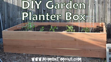 DIY Garden Planter Box Tutorial