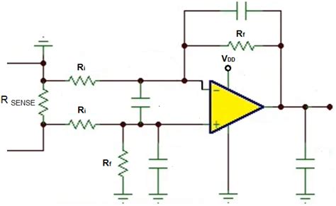 Current Sensor Circuit With An External Amplifier Calculator