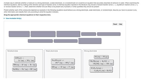 Solved A Simple Way To Estimate Whether A Molecule Is A Chegg