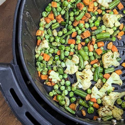 Air Fryer Frozen Vegetables Rachna Cooks