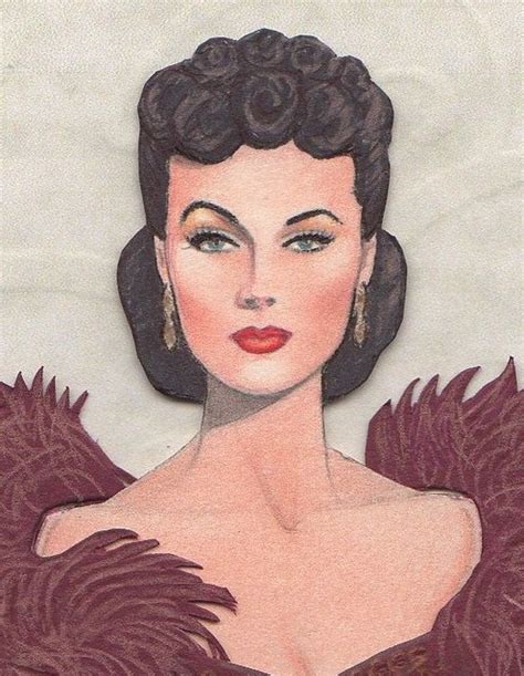 Vivien Leigh Paper Doll My Paper Doll Of Vivien Leigh As S Flickr