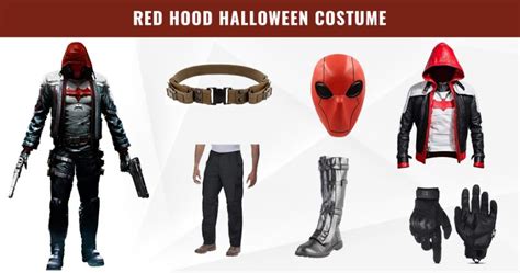 Red Hood Halloween Costume Complete Guide Usa Jackets