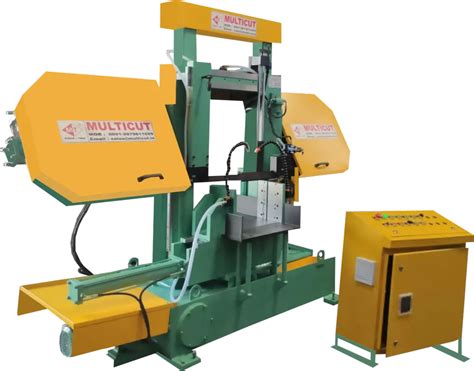 LMG 650 M Semi Automatic Horizontal Double Column Band Saw Machine At