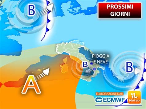 Meteo Prossimi Giorni Piogge Veloci E Neve A Bassa Quota Occhio Alle