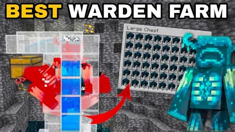 Minecraft Bedrock 1 19 Simple Warden Farm Best 1 19 Warden Farm In