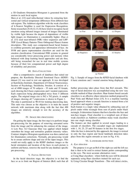 Facial Expression Recognition Using Facial Landmark Detection And