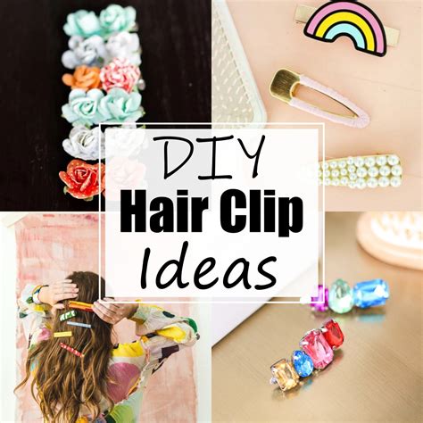 16 Diy Hair Clip Ideas For Ladies All Sands