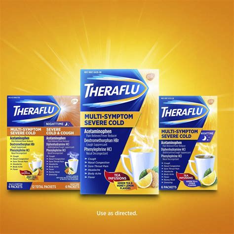 Theraflu Multi Symptom Severe Cold And Cough Medicine Medications